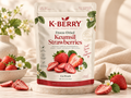 Freeze-Dried Kuemsil Strawberries 4oz Pouch