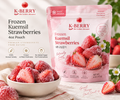 Frozen Kuemsil Strawberries 4oz Pouch